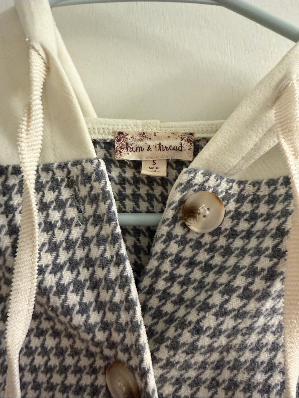 Hem & Thread houndstooth jacket - Picture 5 of 6